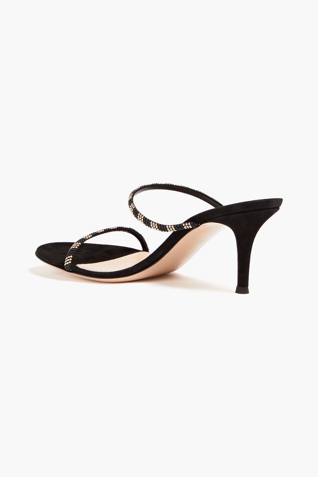 GIANVITO ROSSI Melina 70 studded suede mules