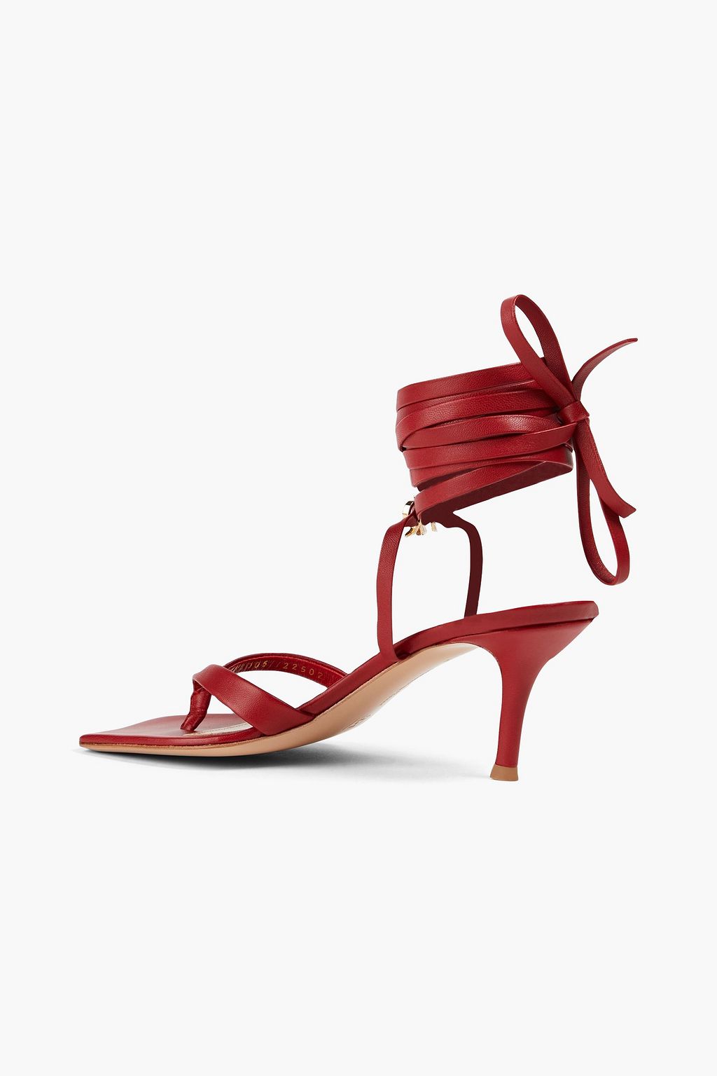 GIANVITO ROSSI Ribbon Gladiator leather sandals