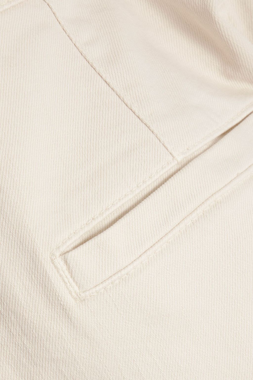 BRUNELLO CUCINELLI Pleated high-rise straight-leg jeans