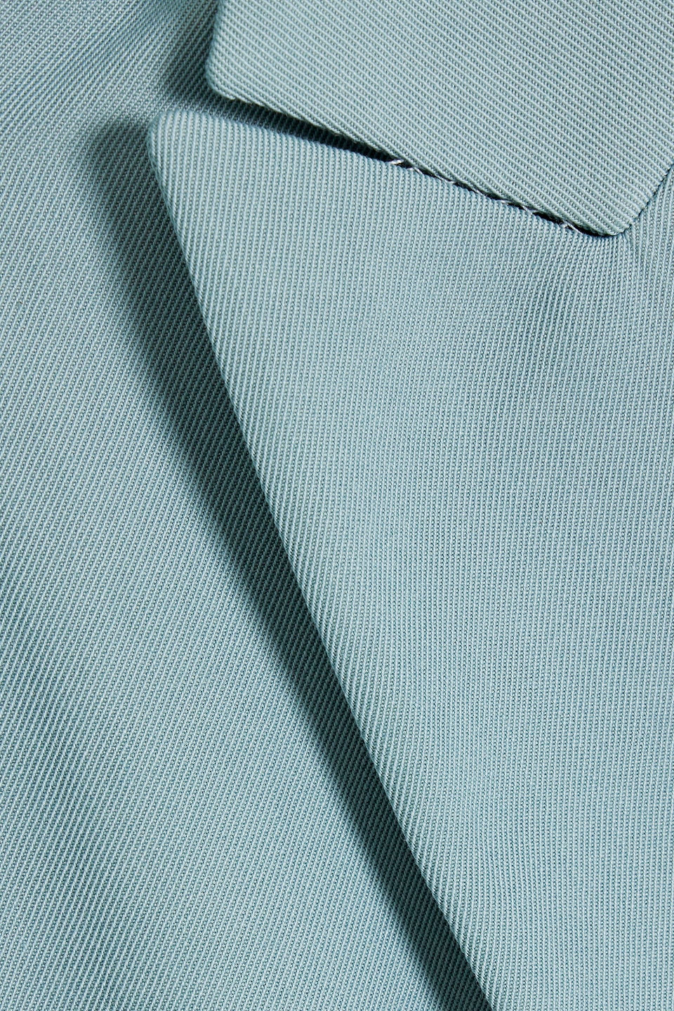 Brunello Cucinelli Wool And Cotton-blend Twill Blazer In Sky Blue