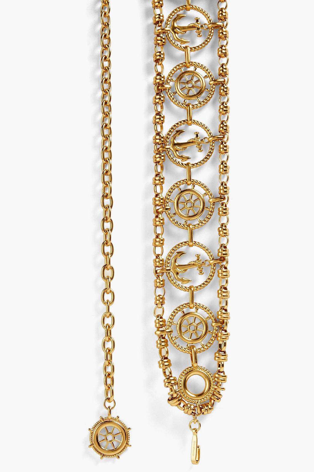 ZIMMERMANN Gold-tone belt