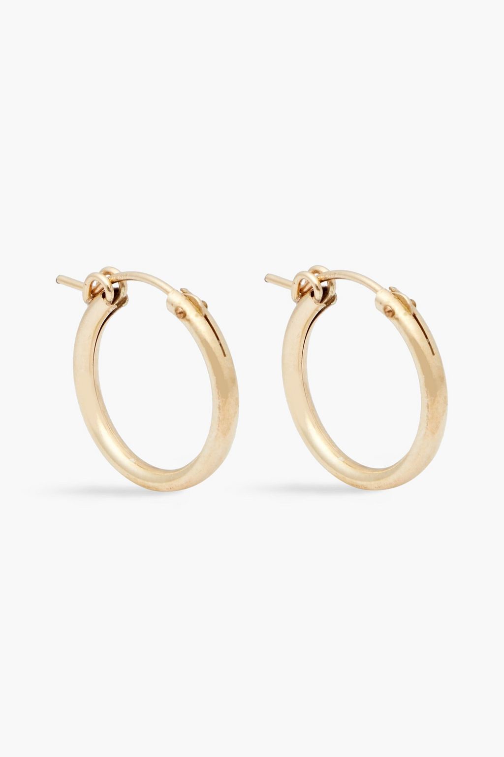 Gold tone hoop earrings deals