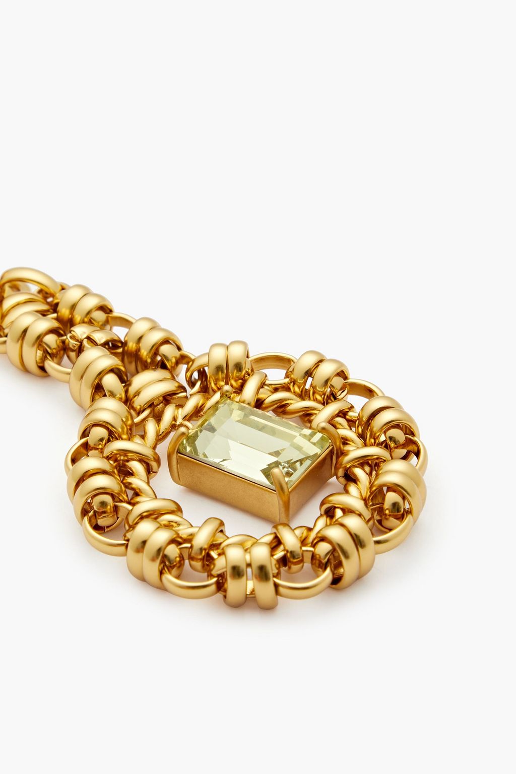 ZIMMERMANN Gold-tone crystal earrings