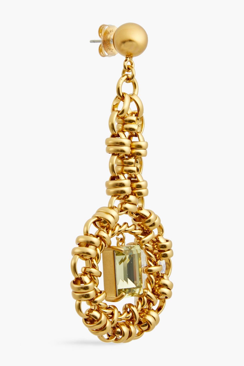 ZIMMERMANN Gold-tone crystal earrings