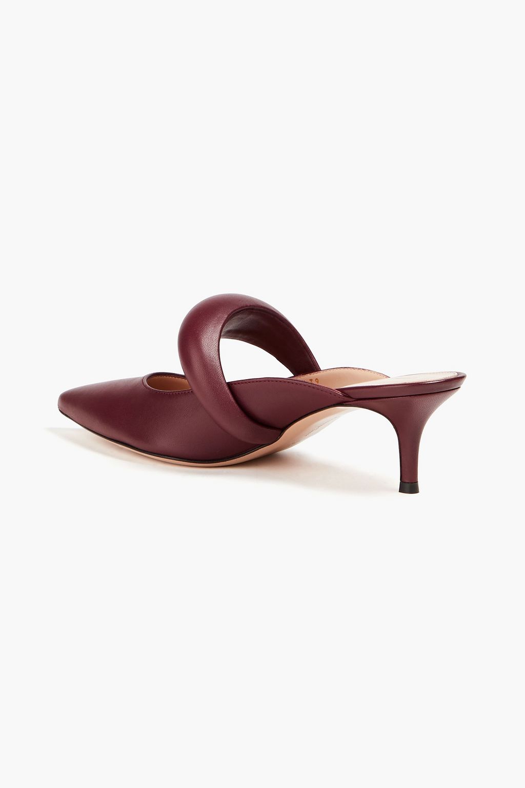 GIANVITO ROSSI Leather mules