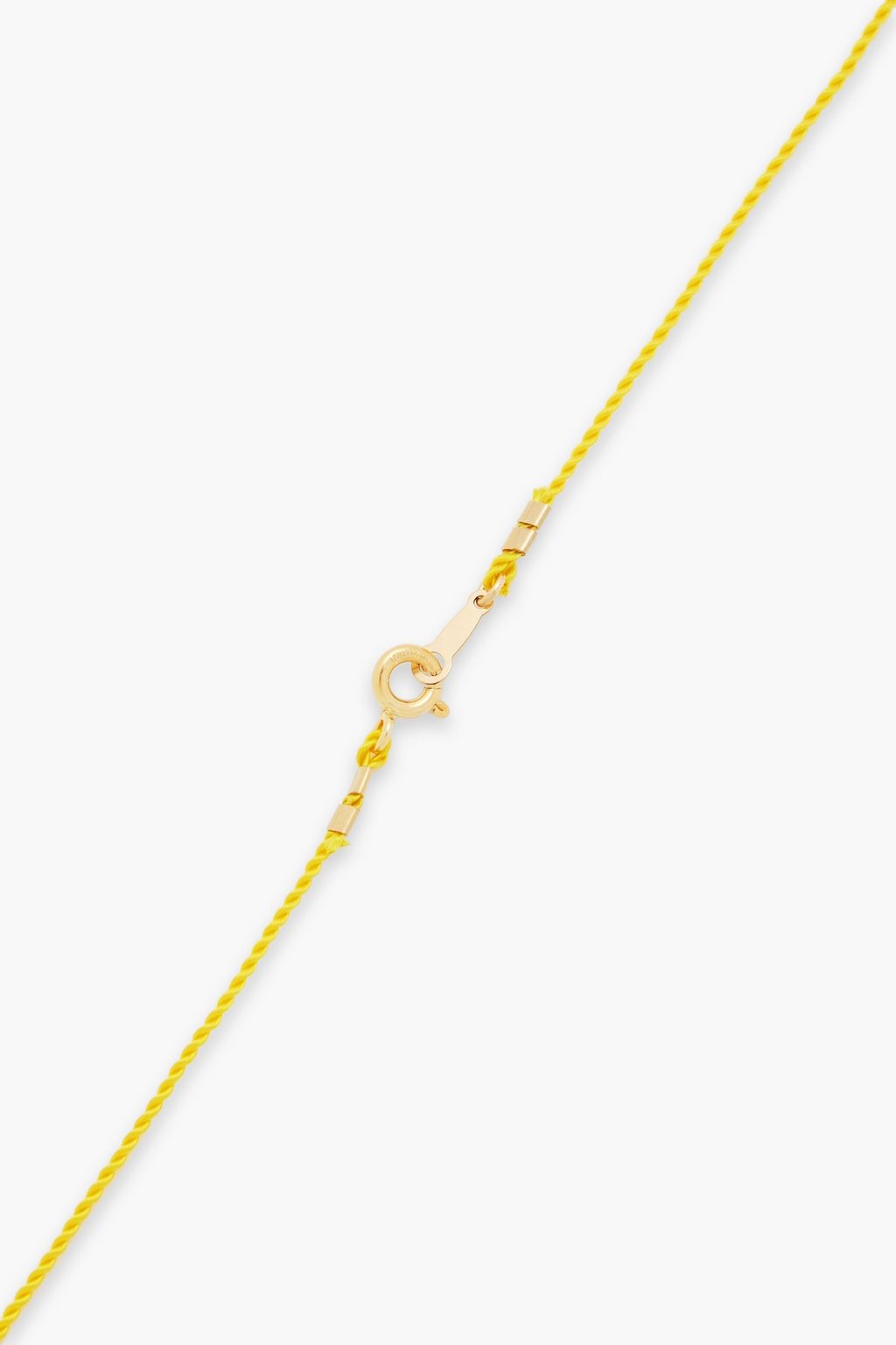 ZIMMERMANN Gold-tone cord necklace