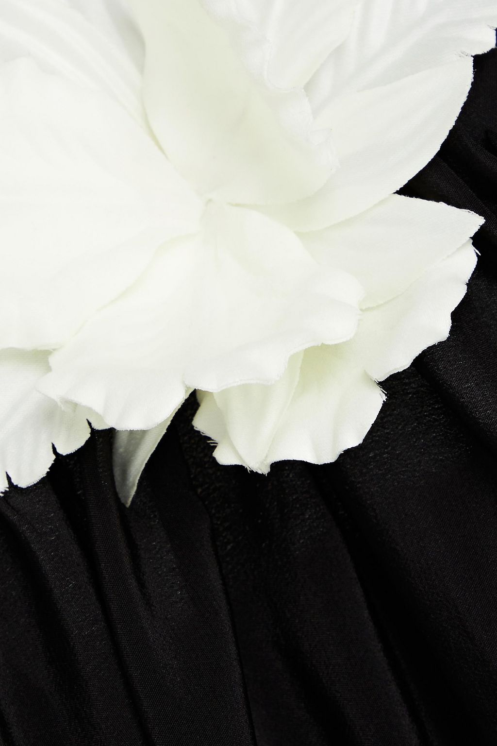 ZIMMERMANN Gathered silk crepe de chine midi dress