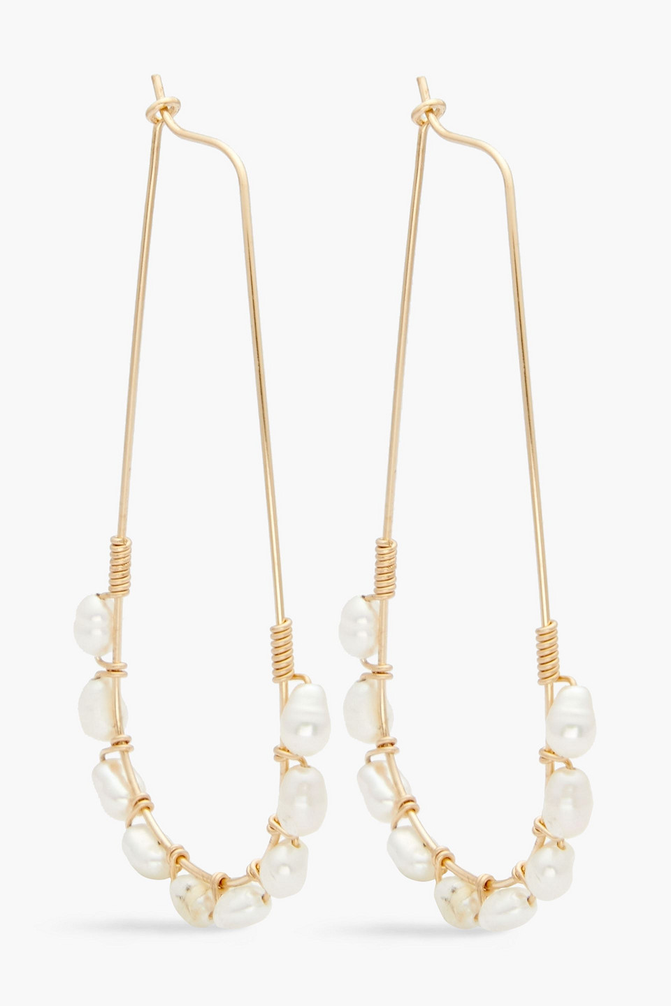 Zimmermann Gold-tone Faux Pearl Earrings