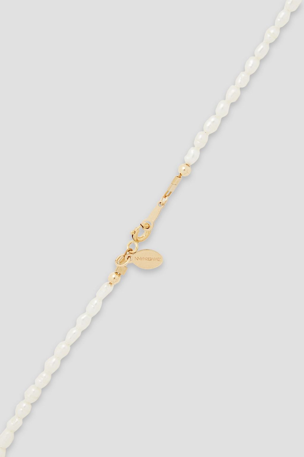ZIMMERMANN Gold-tone faux pearl necklace