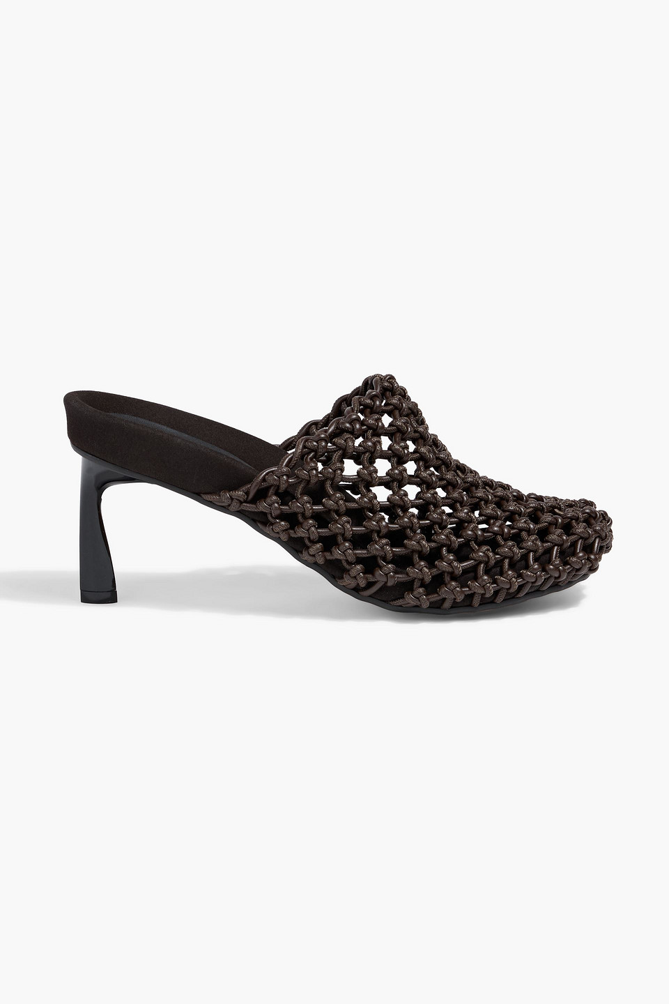 Stella Mccartney Terra Knotted Mules In Brown