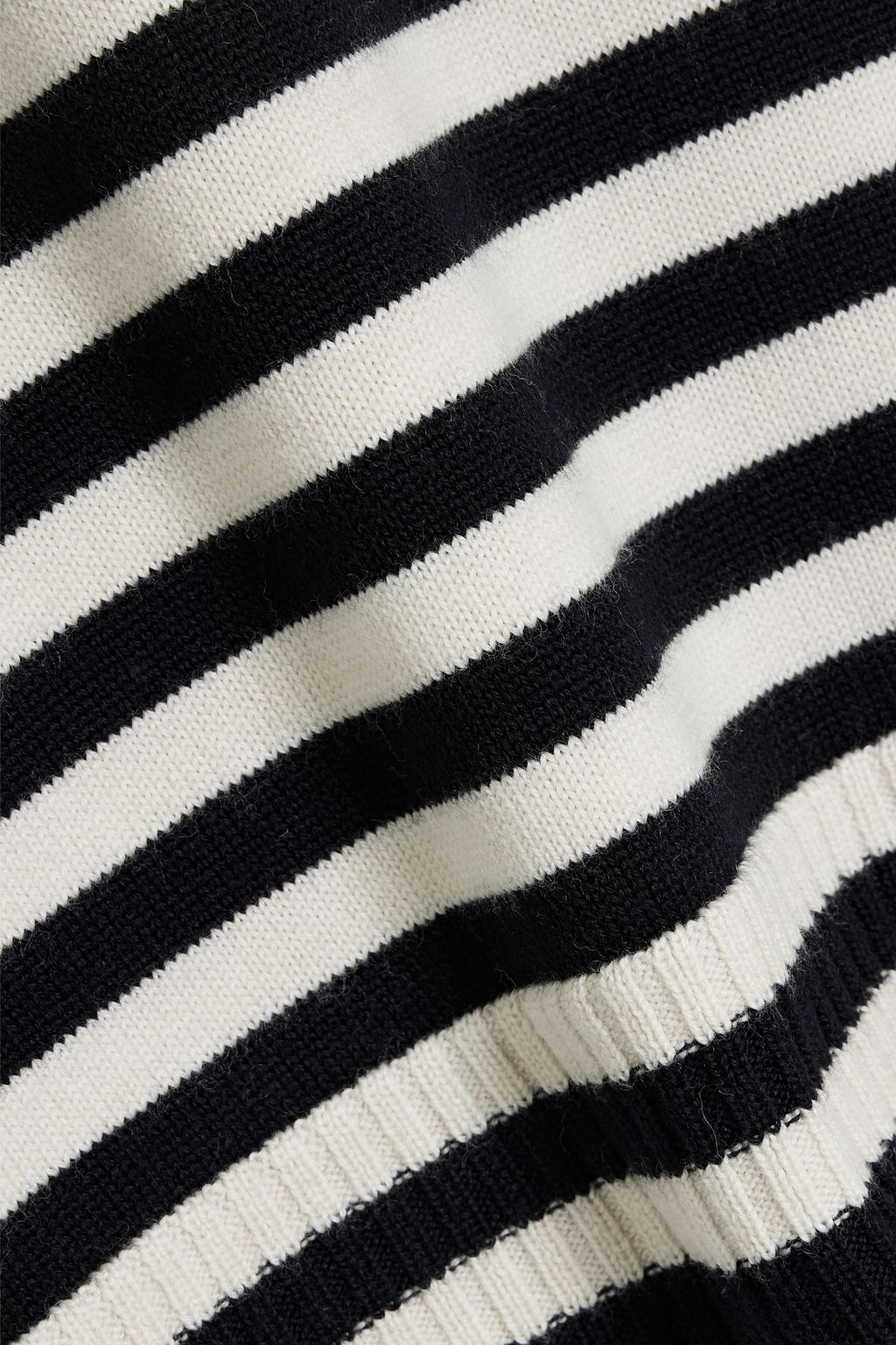 IRIS & INK Molly gestreifter Pullover aus Merinowolle