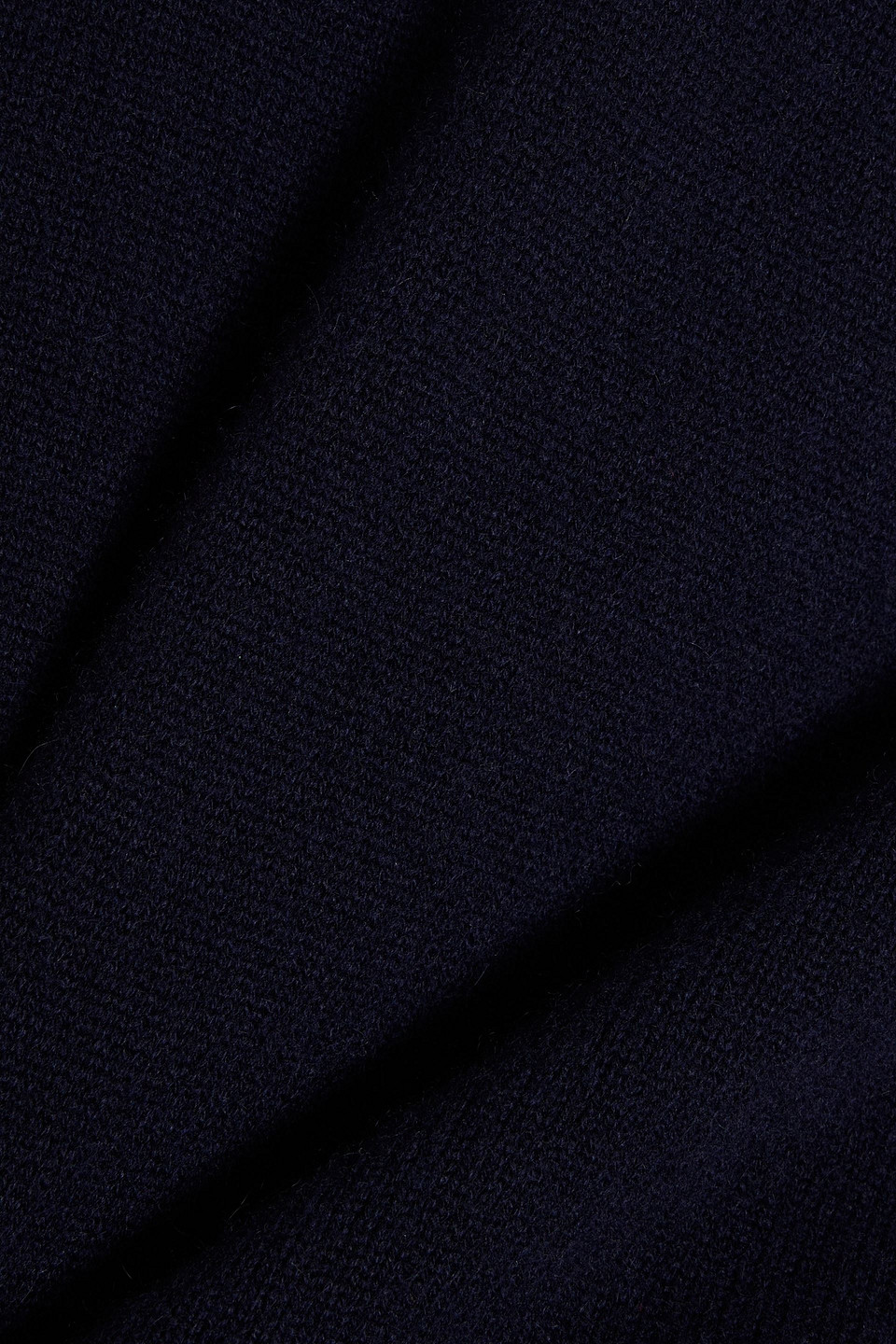 Iris & Ink Wren Cashmere Turtleneck Sweater In Navy
