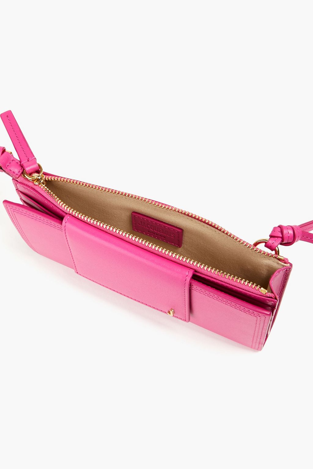 JACQUEMUS Leather shoulder bag