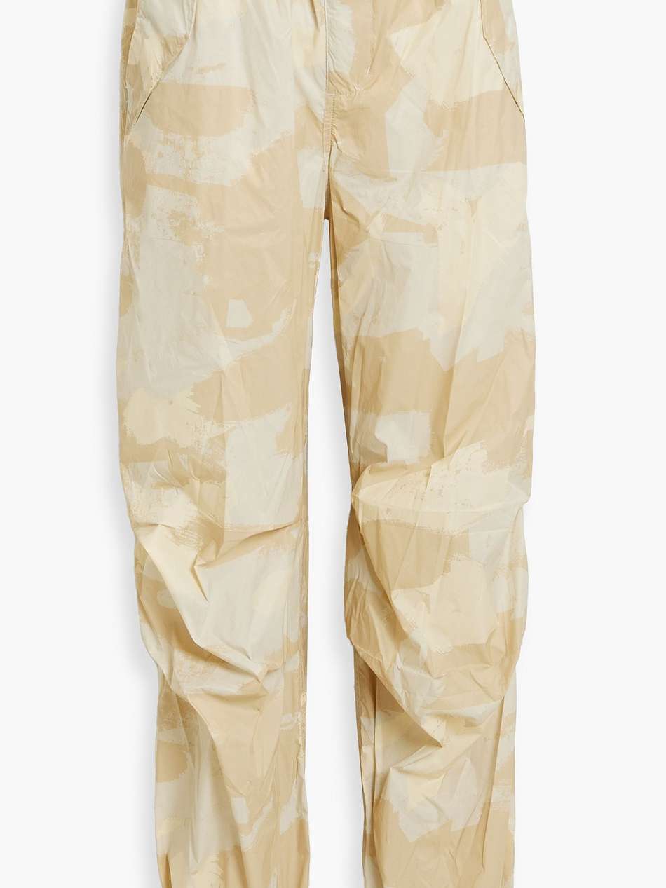becky camouflage-print shell cargo pants