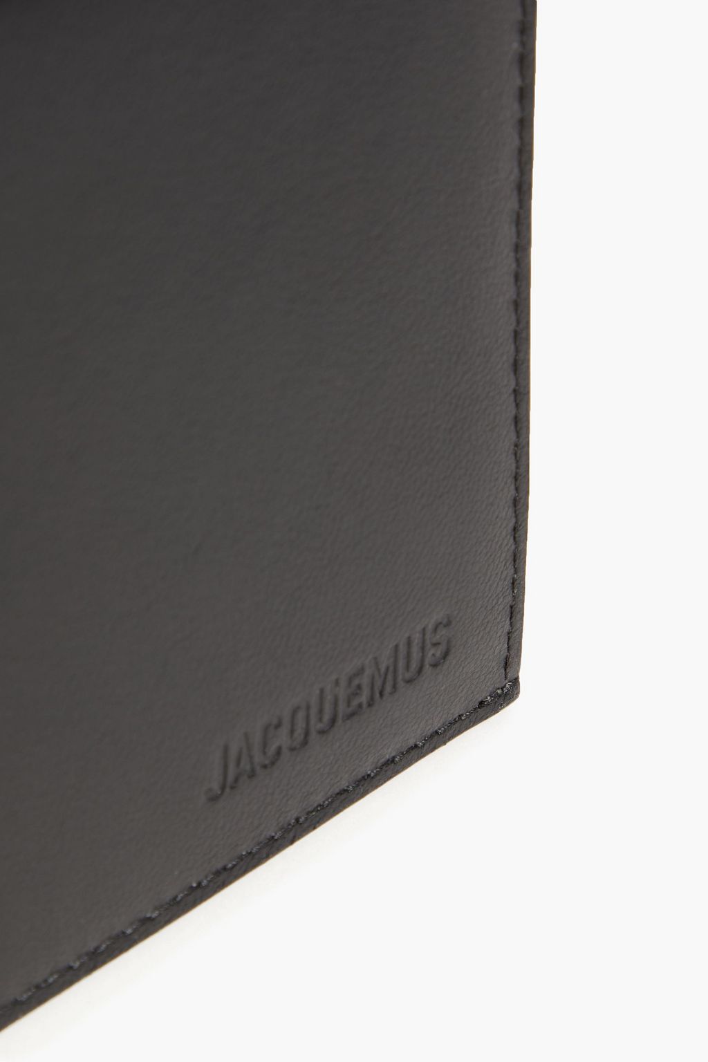 JACQUEMUS Embossed leather shoulder bag THE