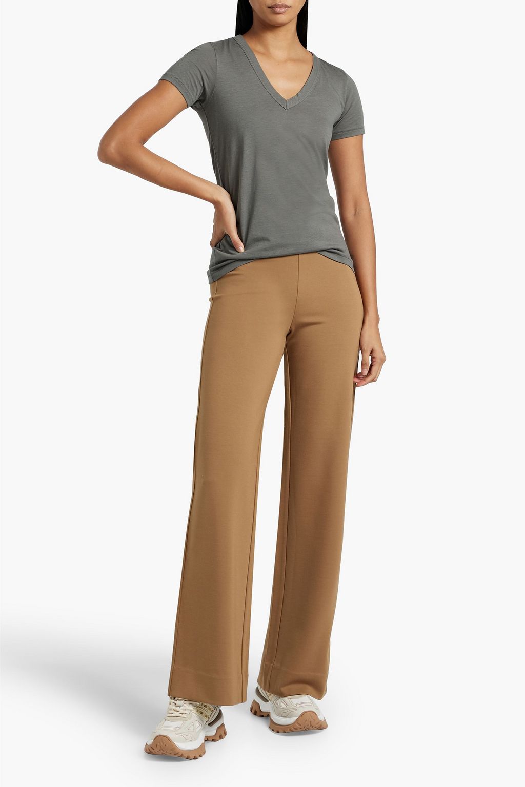 RAG & BONE Cotton-blend jersey T-shirt