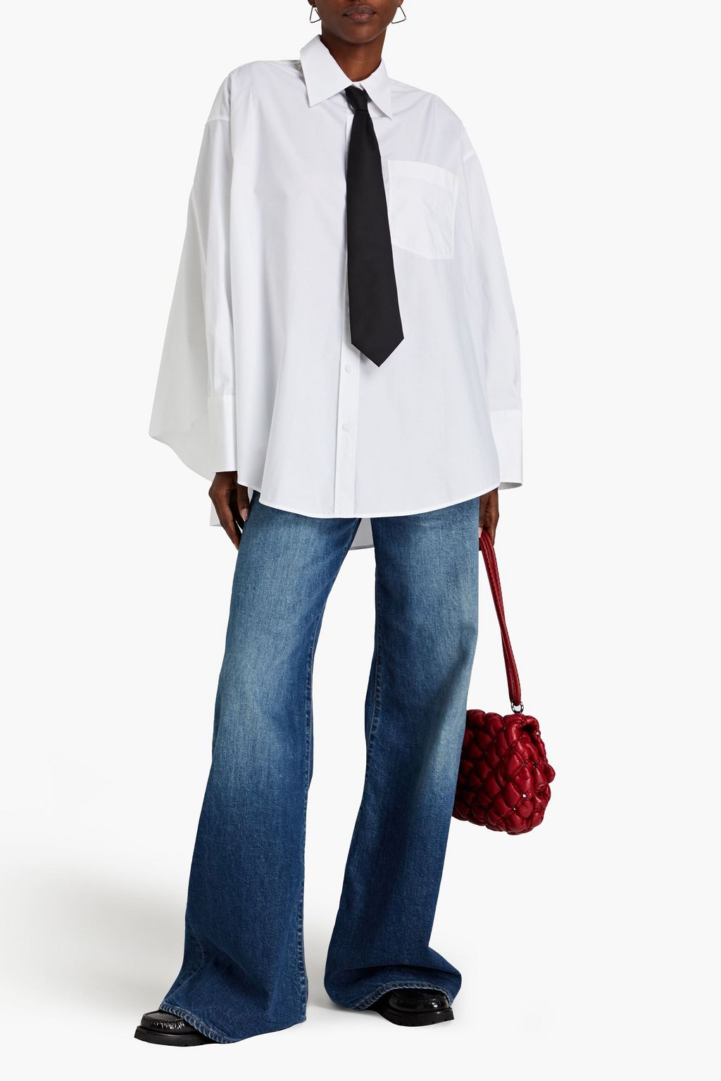 VALENTINO GARAVANI Oversized cotton shirt