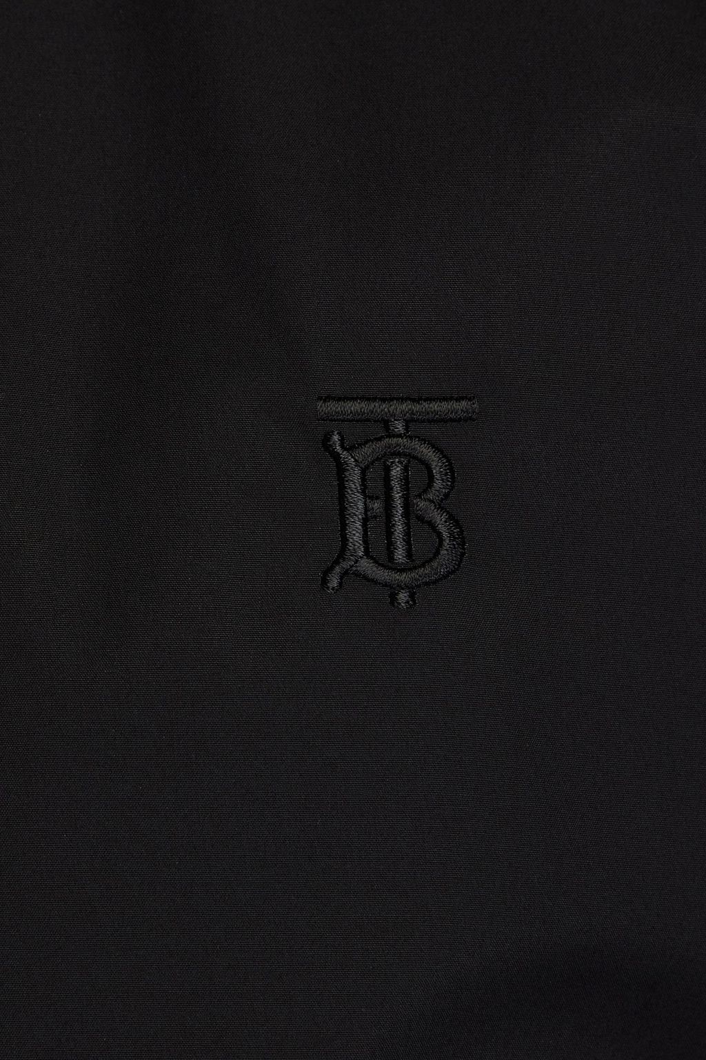 BURBERRY Hemd mit schmaler Passform aus Stretch-Baumwollpopeline