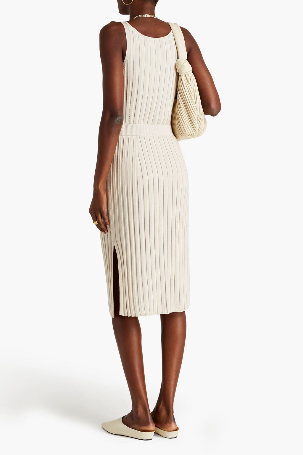JOSEPH Ribbed-knit skirt