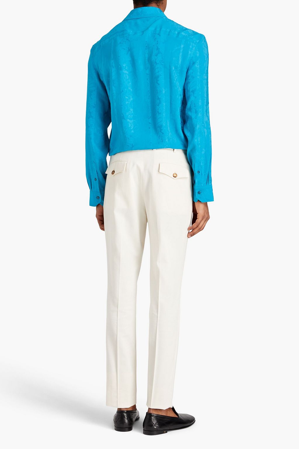 ETRO Silk-jacquard shirt