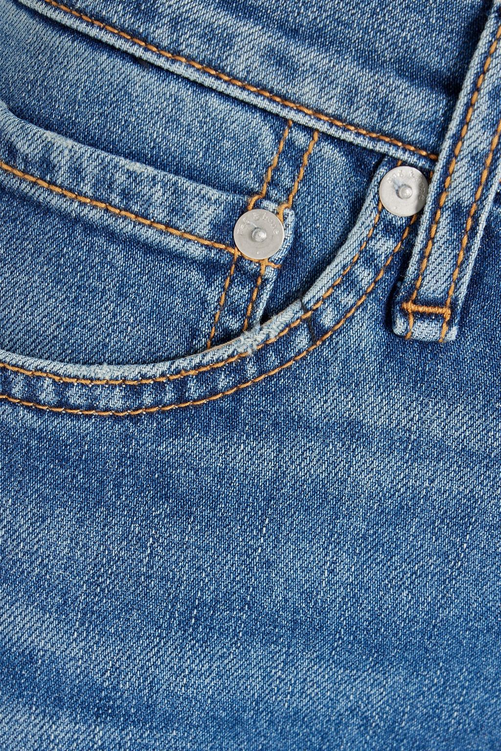 RAG & BONE Wren cropped high-rise slim-leg jeans