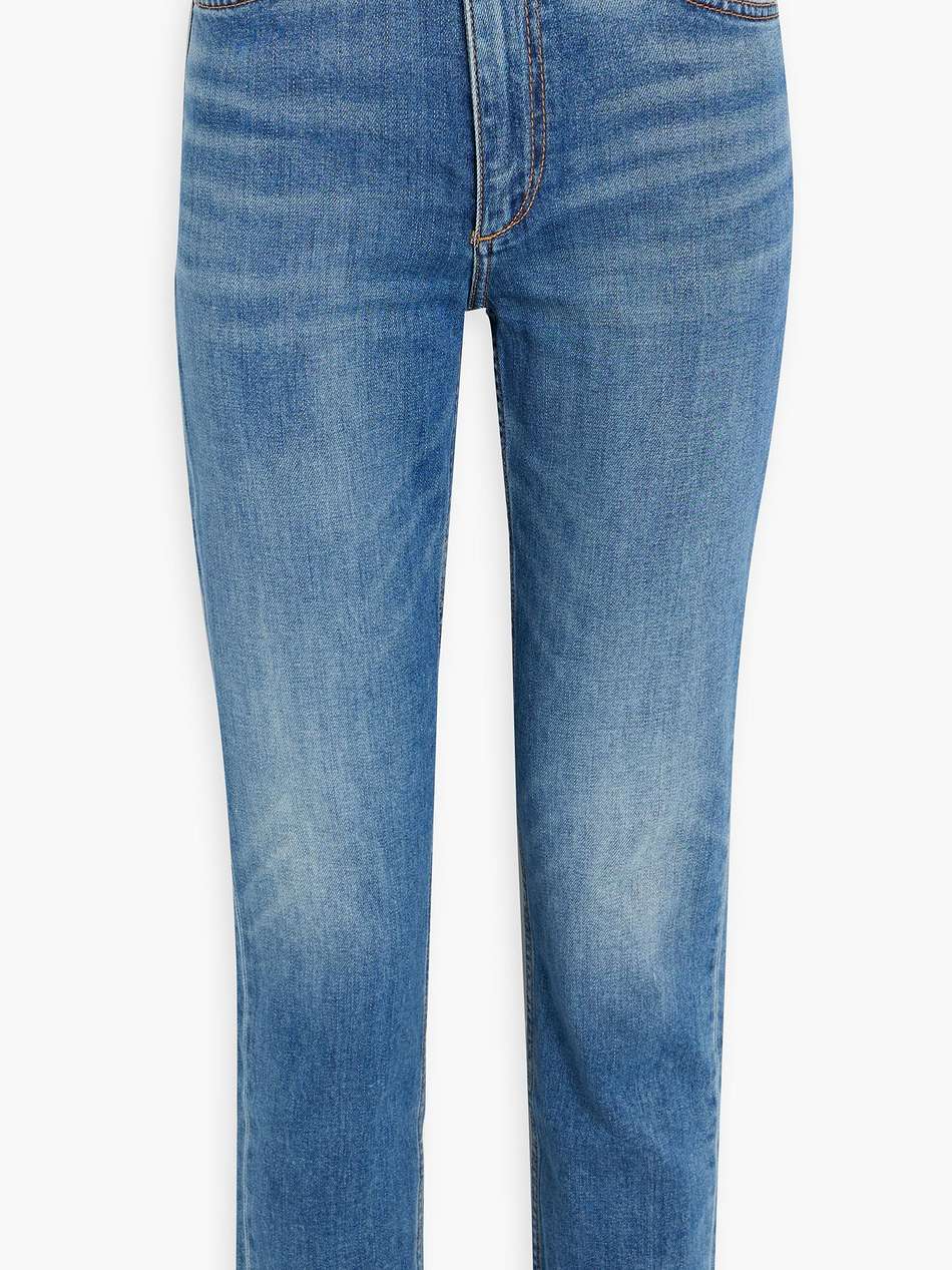 wren cropped high-rise slim-leg jeans
