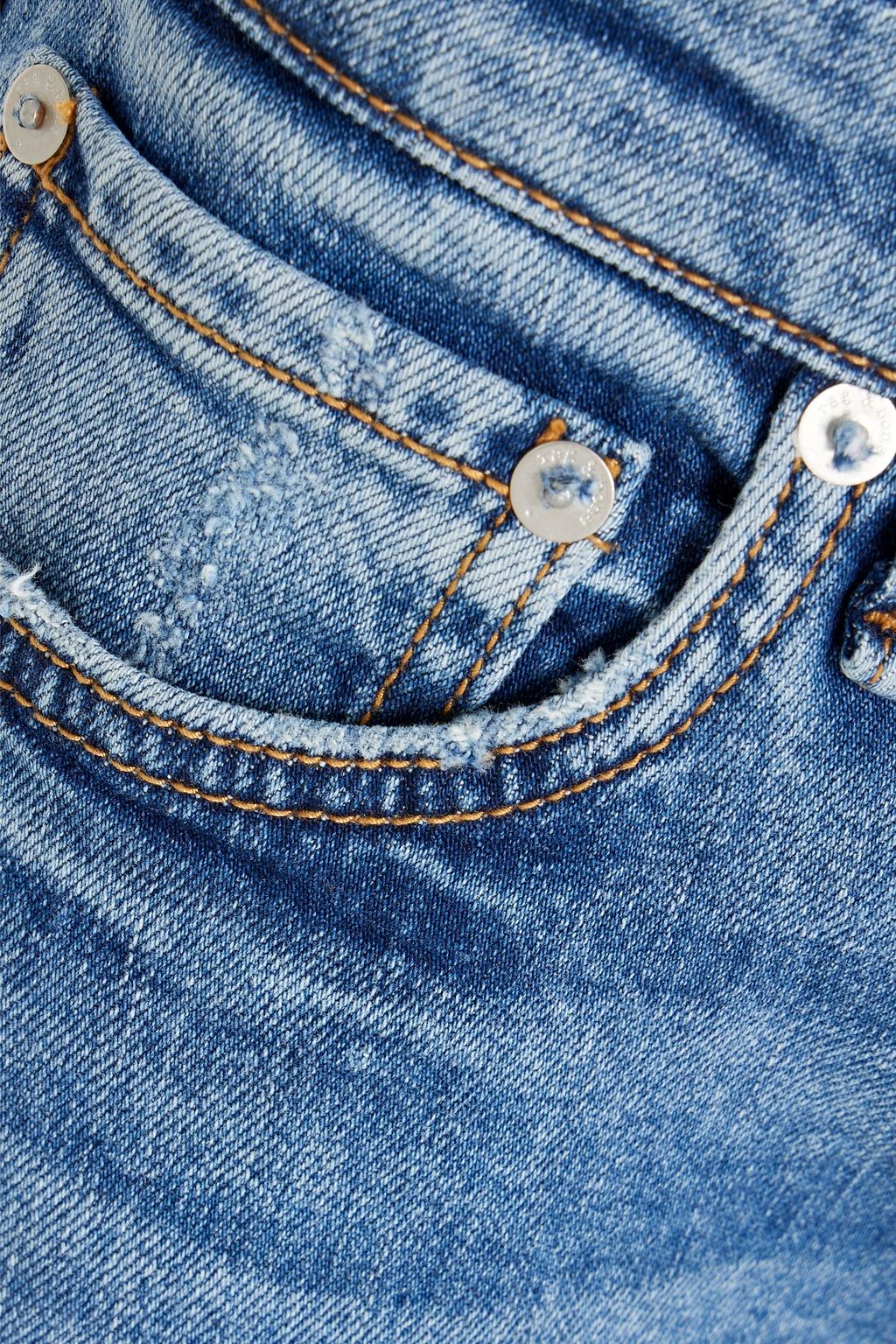 RAG & BONE Dre distressed low-rise boyfriend jeans