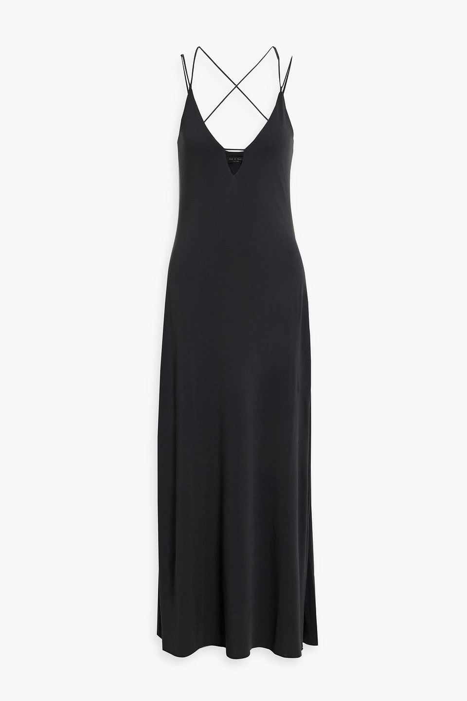 Christy cutout modal-blend jersey maxi dress