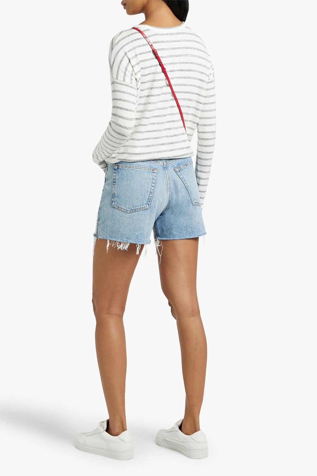 RAG & BONE Striped knitted top