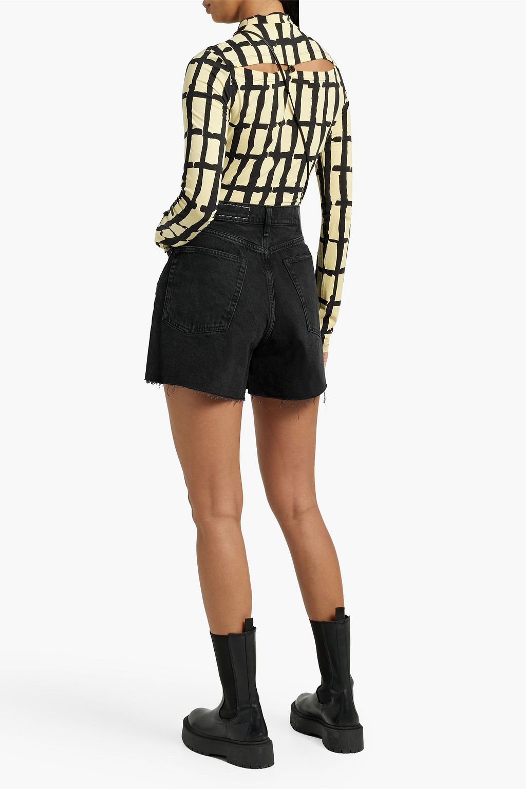 RAG & BONE Maya denim shorts