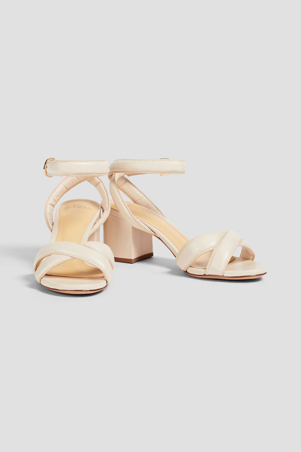 ALEXANDRE BIRMAN Camille 60 leather sandals