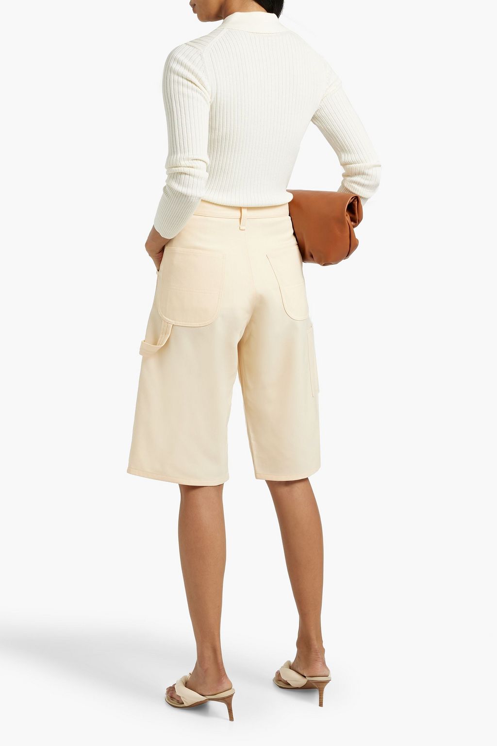 RAG & BONE شورت “كافالري” من التويل المصنوع من مزيج الصوف