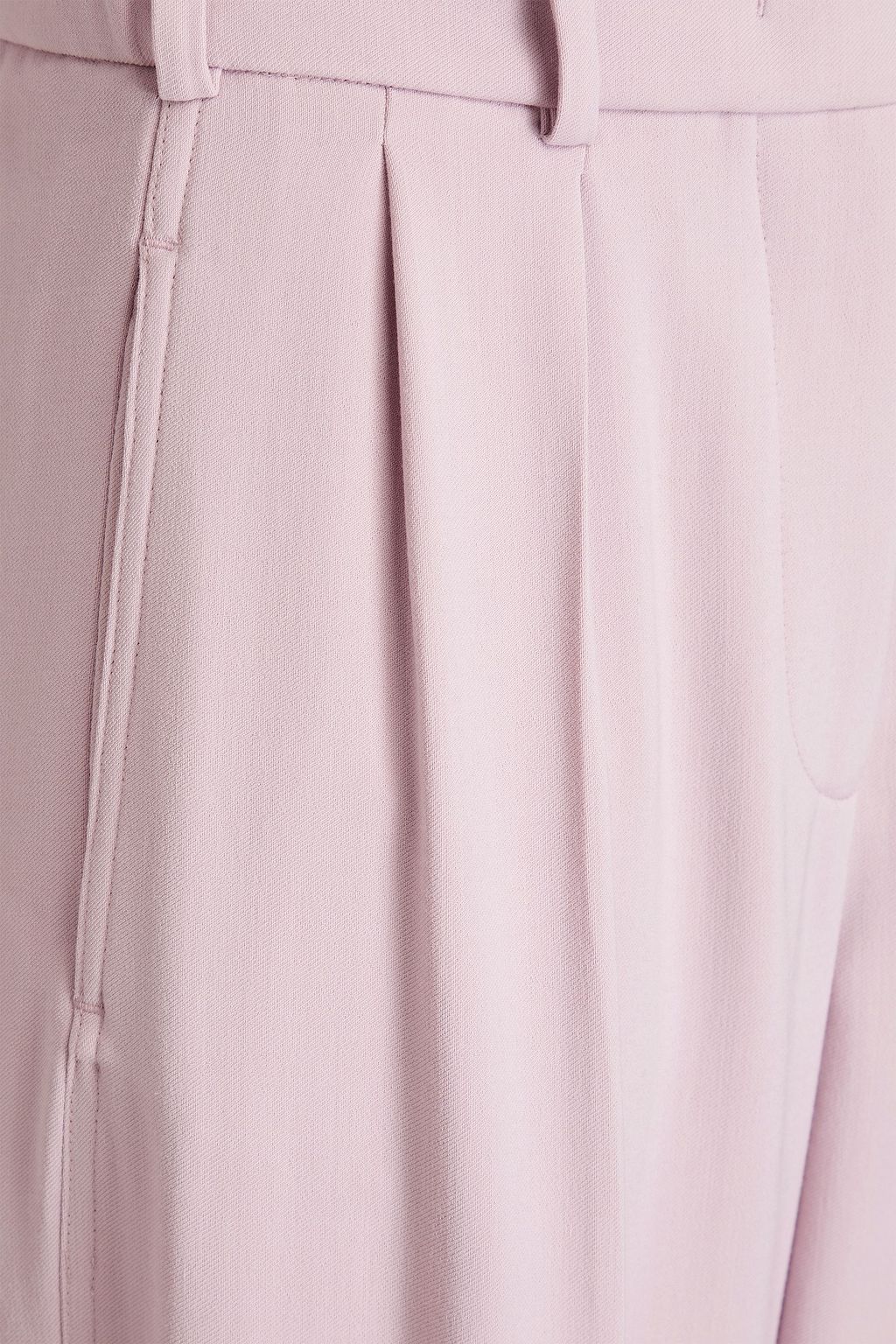 JOSEPH Buckley pleated twill tapered pants