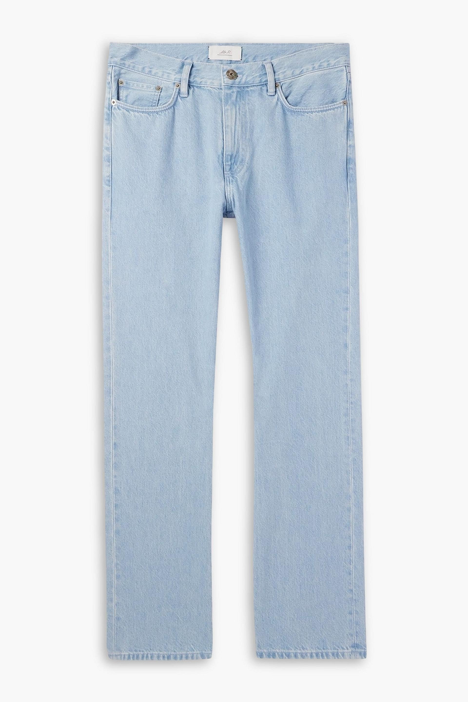 mr p. - straight-leg jeans - blue - 28