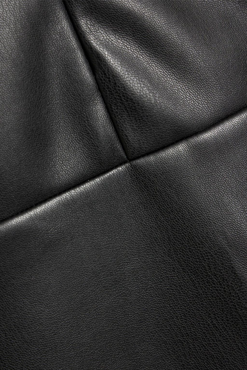 PROENZA SCHOULER Faux leather mini dress