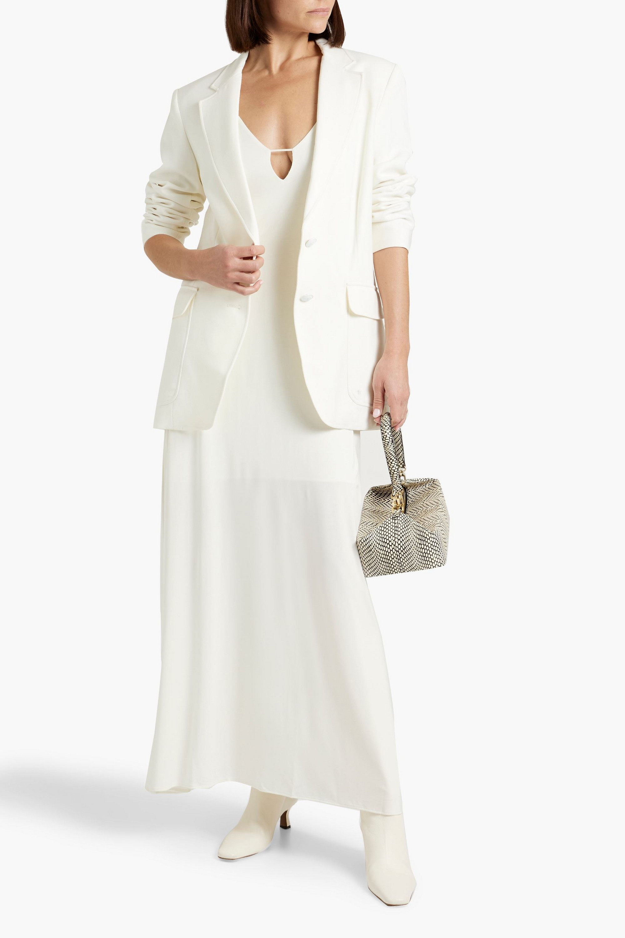 rag & bone Cody wool-blend crepe blazer
