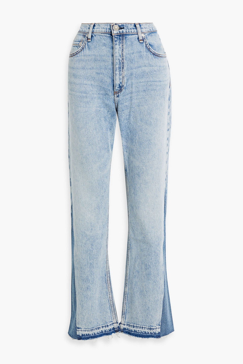 Rag & Bone Peyton Mid-rise Bootcut Jeans In Blue
