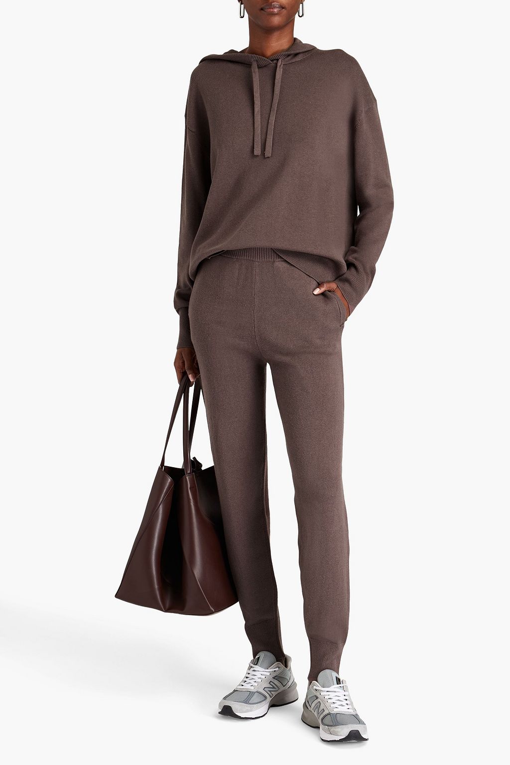 JOSEPH Silk-blend track pants