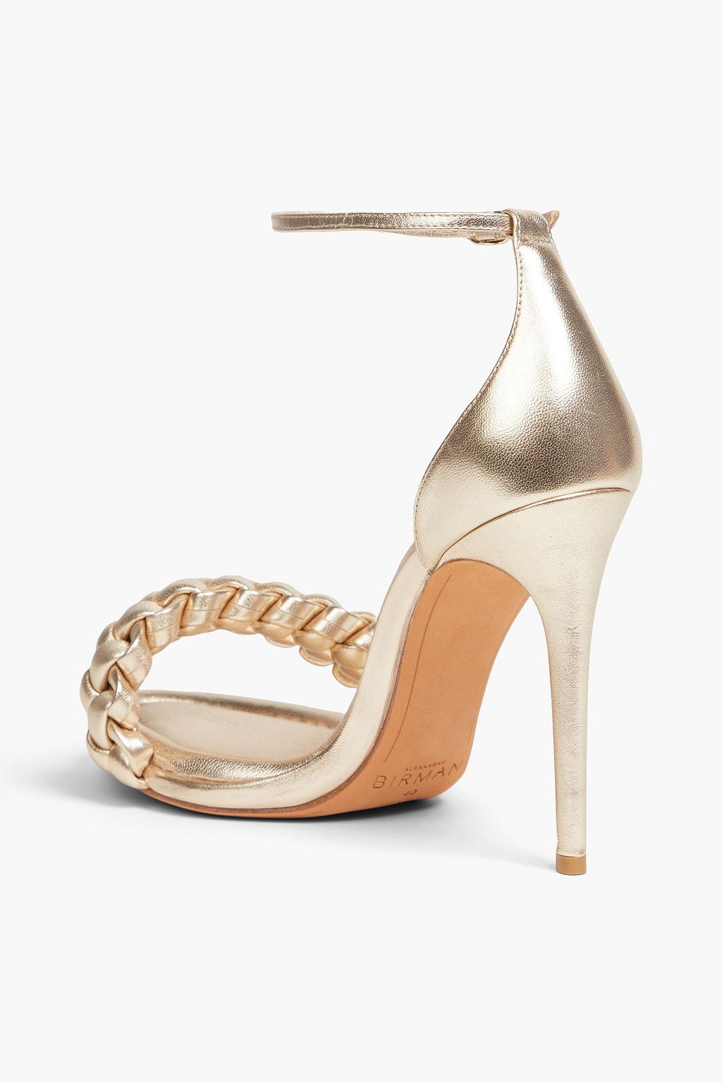 ALEXANDRE BIRMAN Francis 100 metallic leather sandals