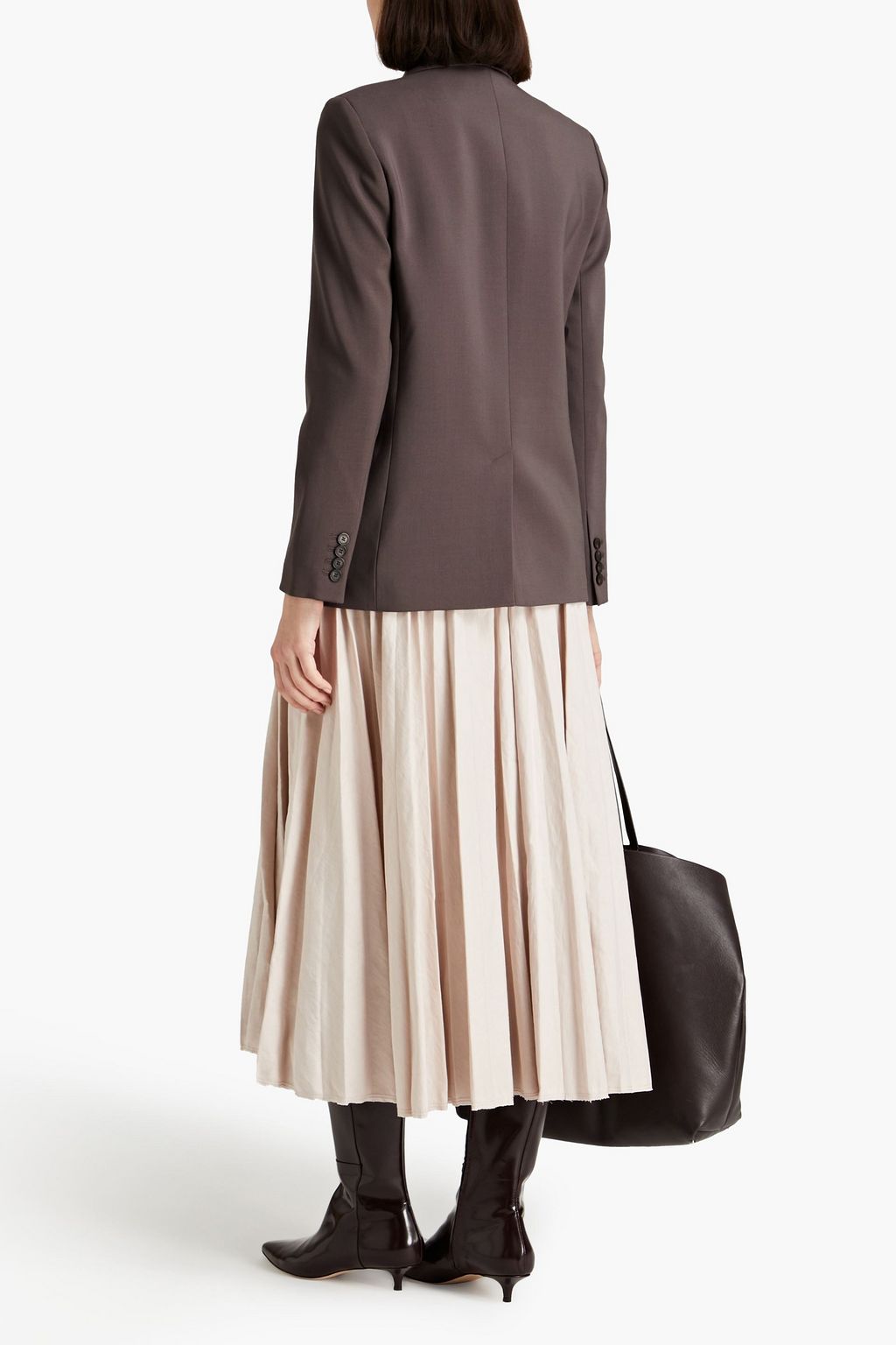 JOSEPH Jaden double-breasted stretch-wool twill blazer