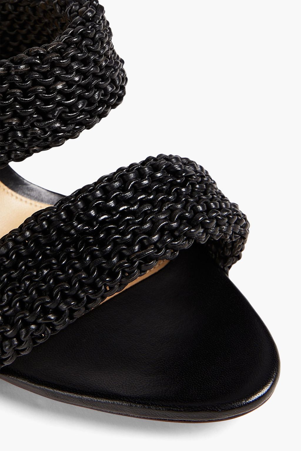 ALEXANDRE BIRMAN Alessia 100 woven leather sandals