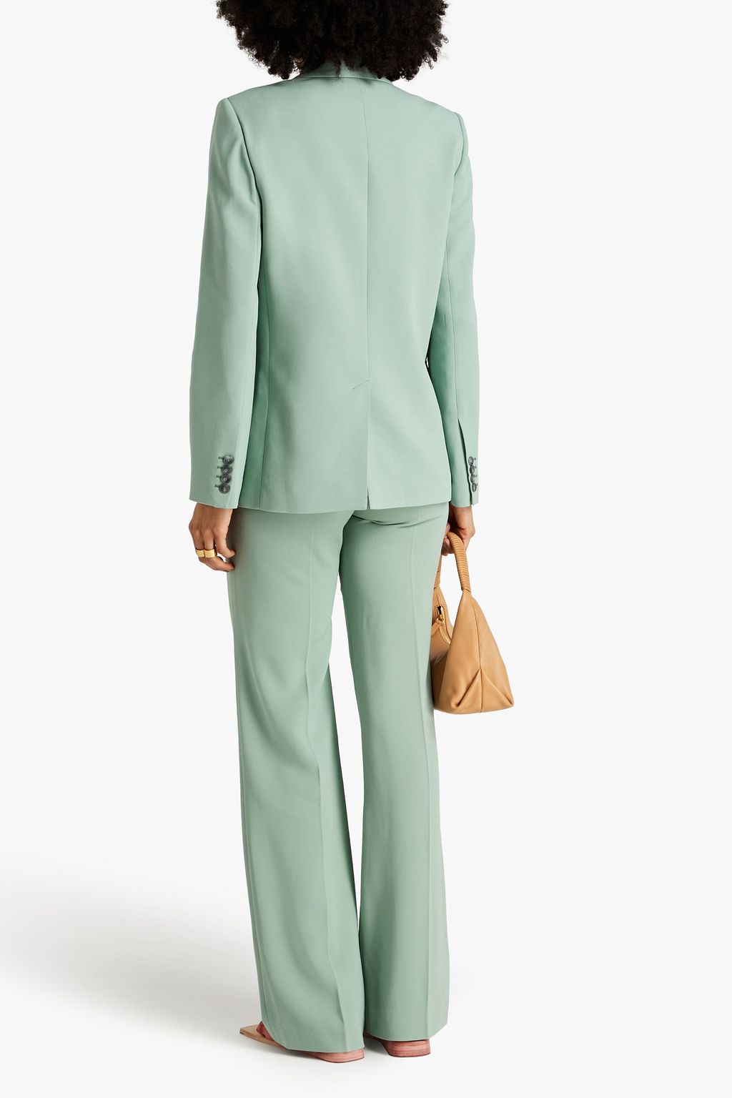 JOSEPH Jaden double-breasted crepe blazer