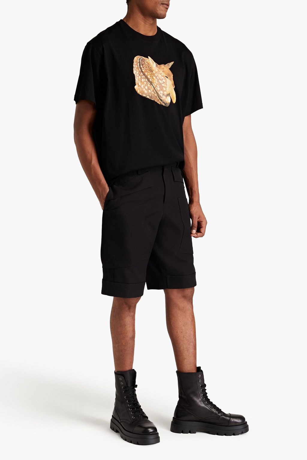 BURBERRY Wool cargo pants