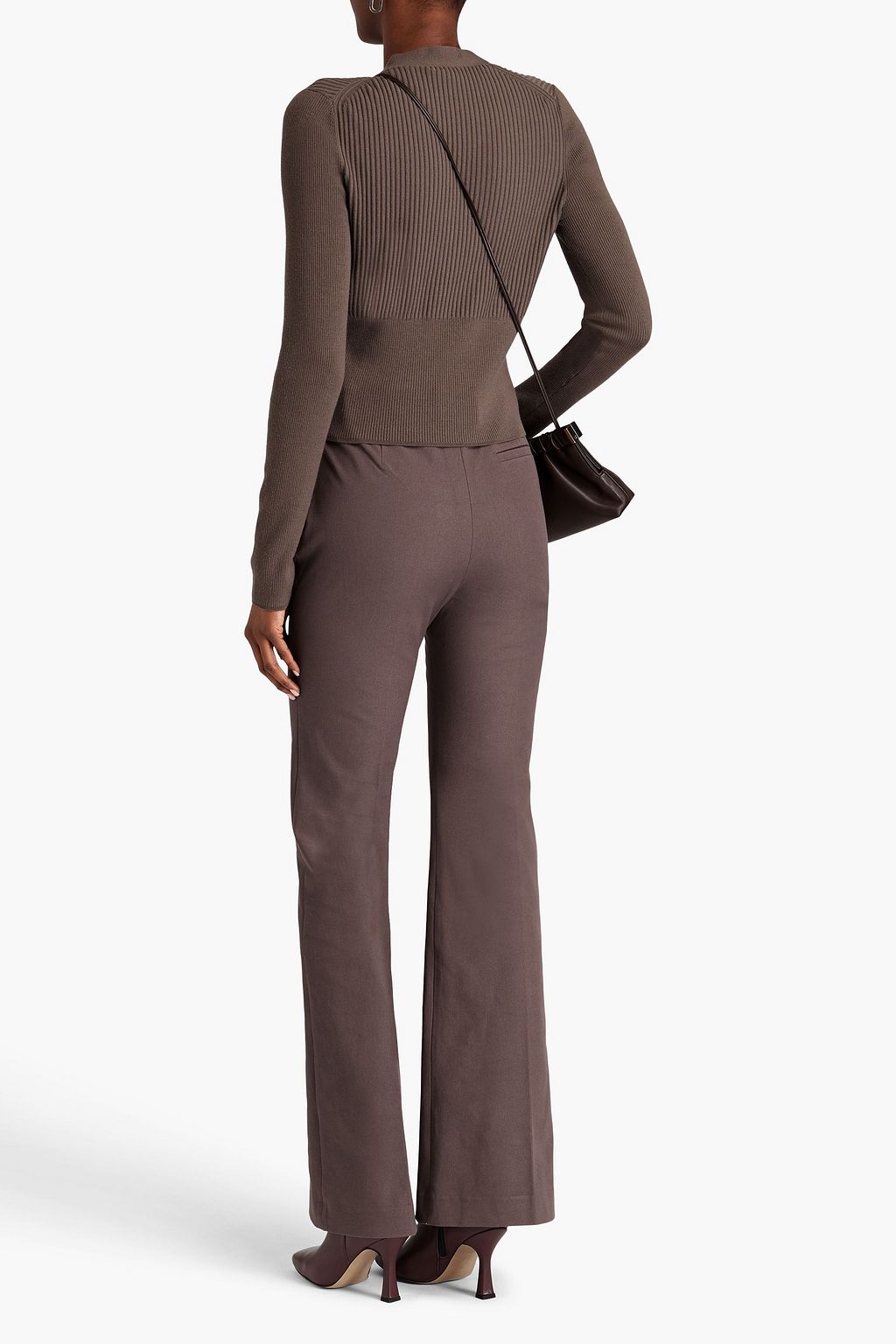 JOSEPH Tafira stretch-gabardine flared pants