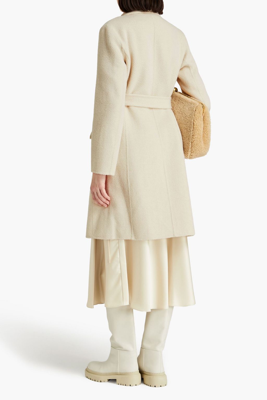 THEORY Belted wool coat