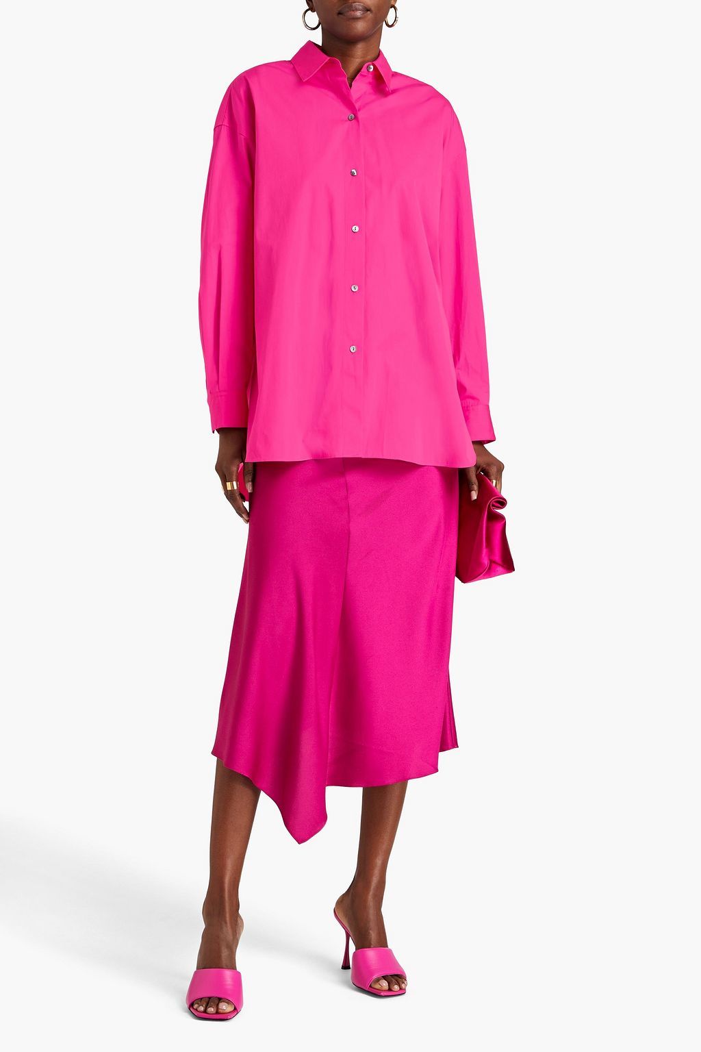 THEORY Cotton-poplin shirt