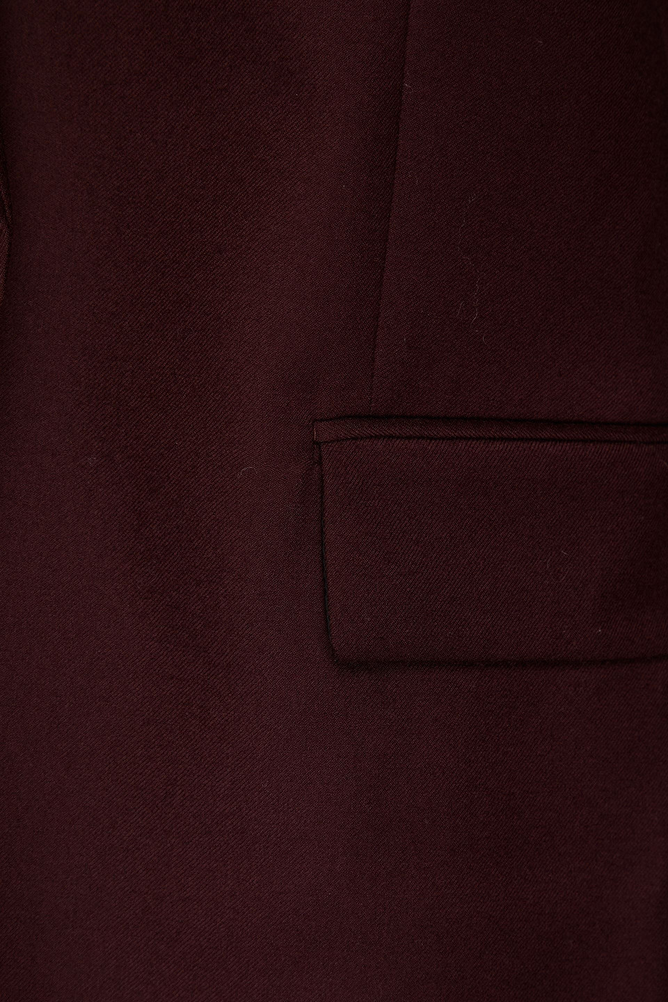 Theory Wool Blazer In Merlot
