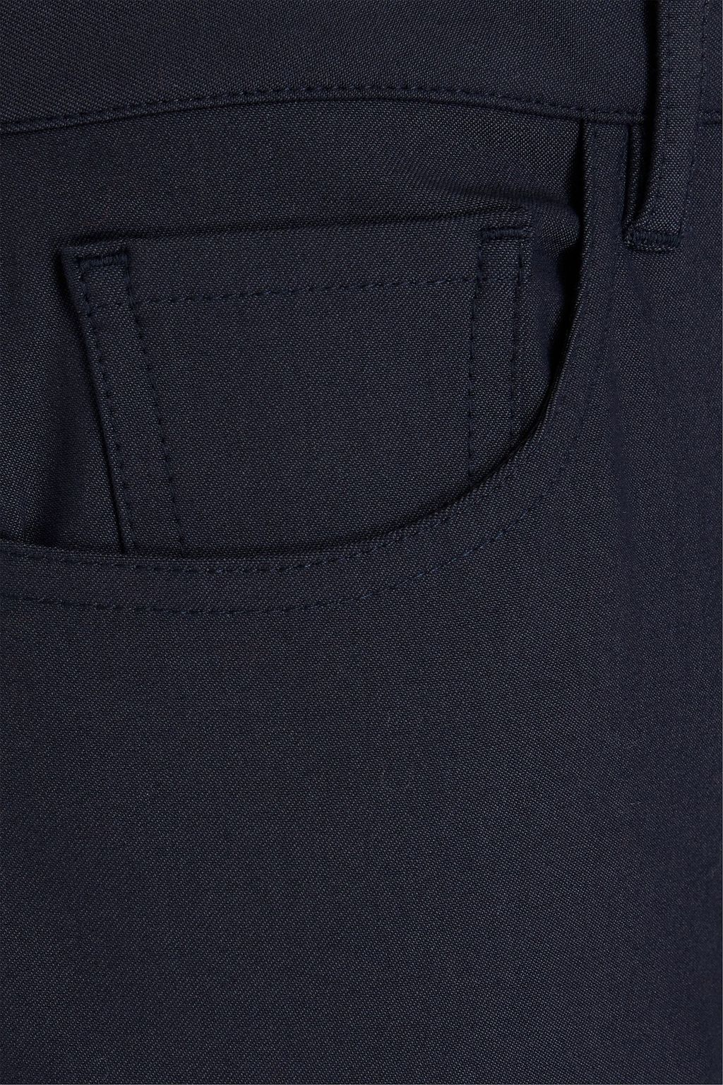 THEORY Kick 5 cropped cotton-blend bootcut pants