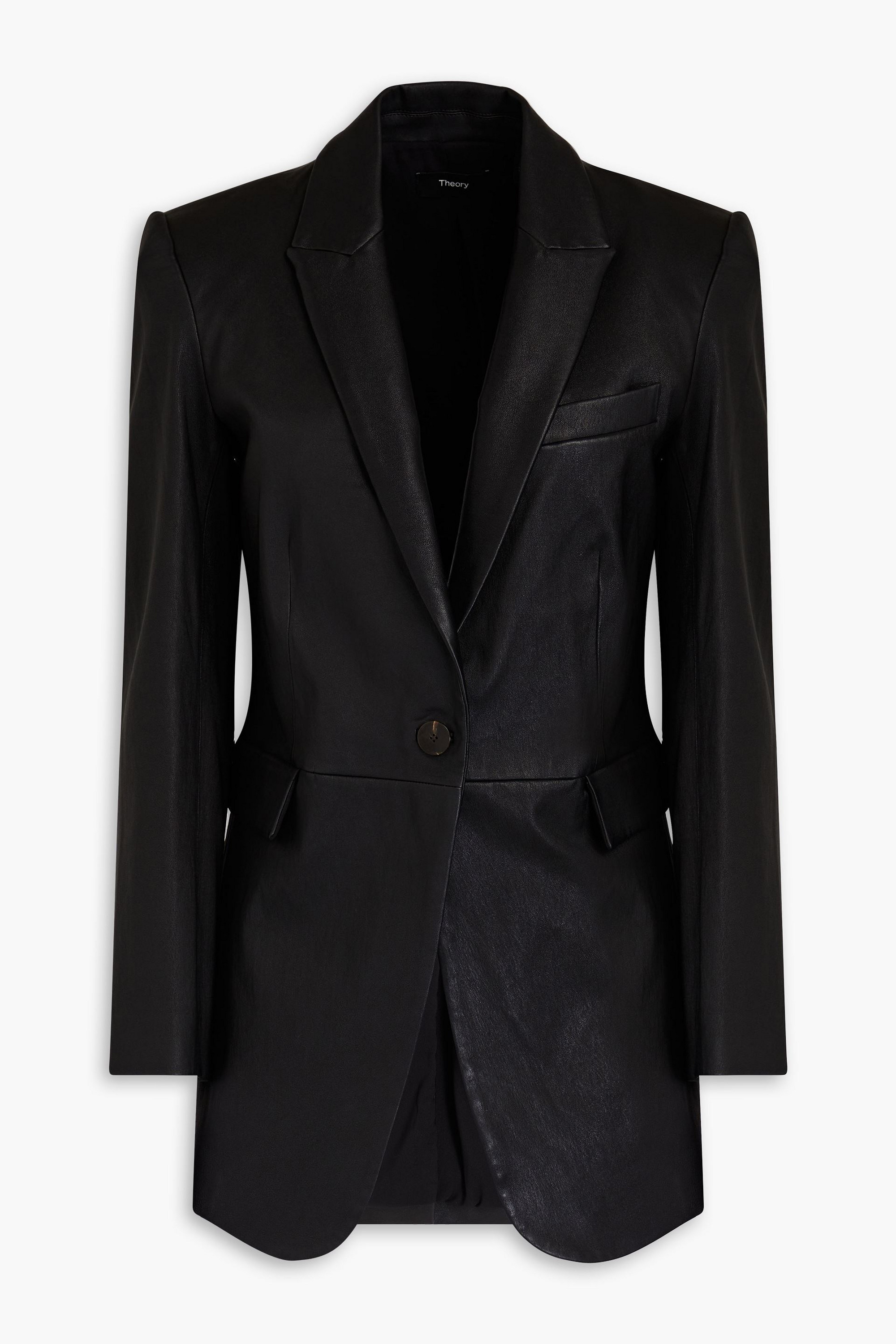 chinese dress ladies Faux-Leather Blazer Dress main image 1