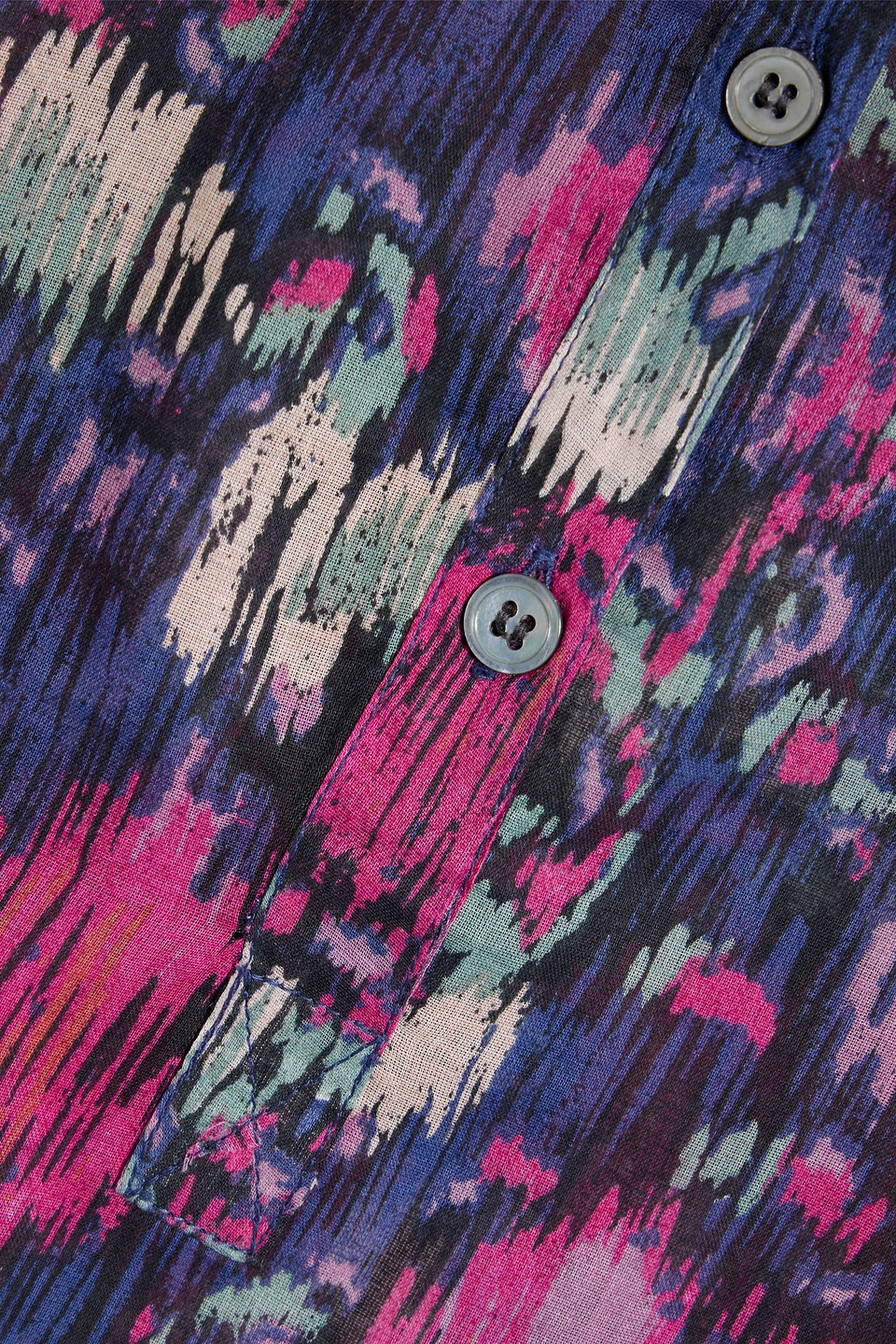 ISABEL MARANT ÉTOILE MARIA PRINTED COTTON-VOILE TOP
